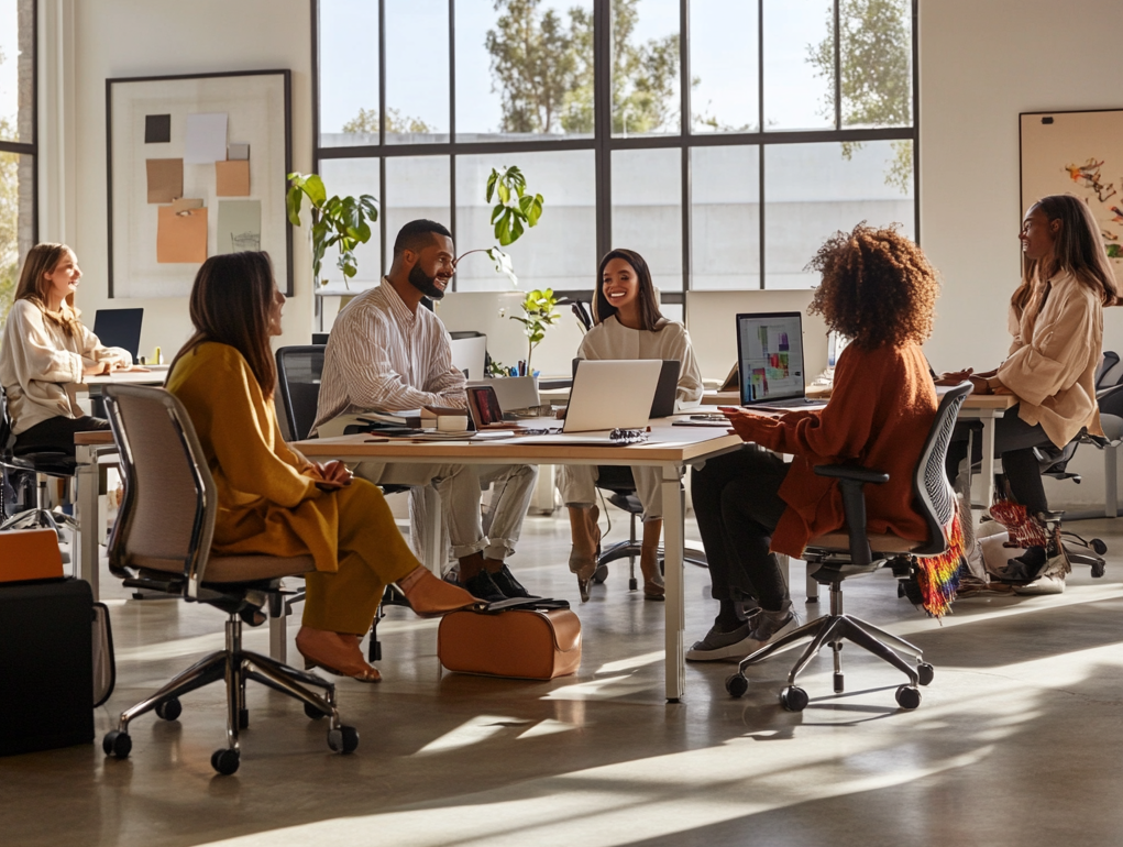 Diverse Team Meeting
